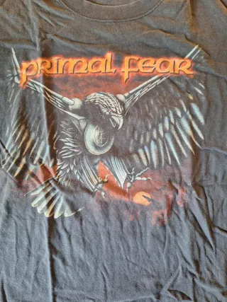 Camiseta Primal Fear Negra Manga Larga
