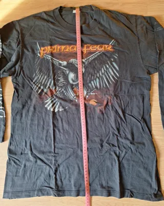 Camiseta Primal Fear Negra Manga Larga