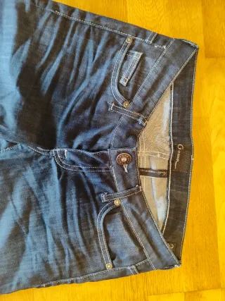 Pantalones Tejanos Guess Mujer Azules