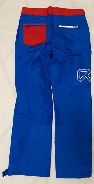 Pantalón Montaña Unisex XL Azul/Rojo