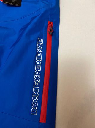 Pantalón Montaña Unisex XL Azul/Rojo