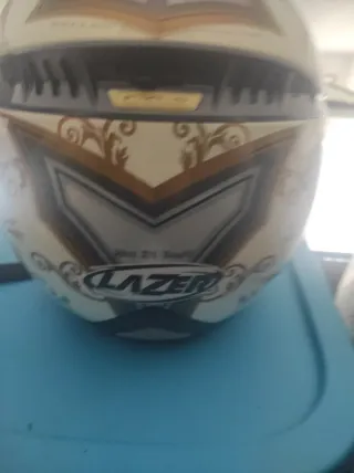 Casco Moto Mujer Diseño Vintage
