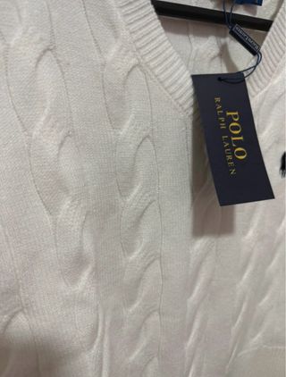 Jersey Polo Ralph Lauren Blanco Talla S