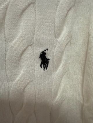 Jersey Polo Ralph Lauren Blanco Talla S