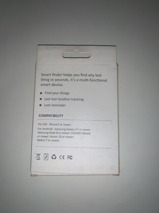 Localizador GPS con funda y llavero