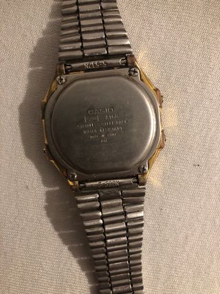 Reloj Casio Dorado Digital
