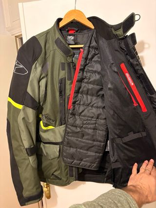 Chaqueta Moto Alpinestars Cordura Verde