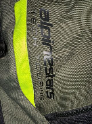 Chaqueta Moto Alpinestars Cordura Verde