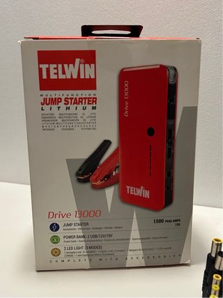 Arrancador batería coche Telwin Drive 13000