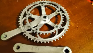 Guarnitura Campagnolo Athena 9v Vintage buone