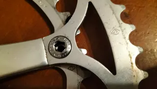 Guarnitura Campagnolo Athena 9v Vintage buone