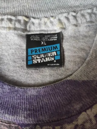 Bon Jovi T Shirt Vintage 90s Tour Hard Rock Glam