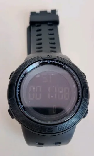Orologio Digitale Sportivo Cronometro Nero