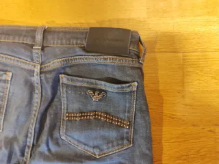 Pantalón tejano Emporio Armani azul