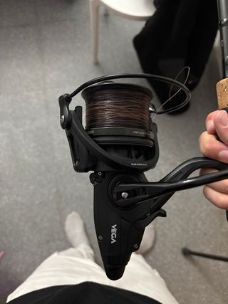 Caña de pescar Wichwood Riot 10ft 3lb+carrete