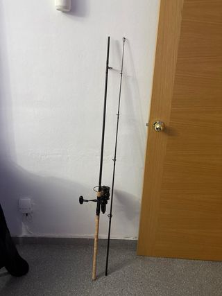 Caña de pescar Wichwood Riot 10ft 3lb+carrete