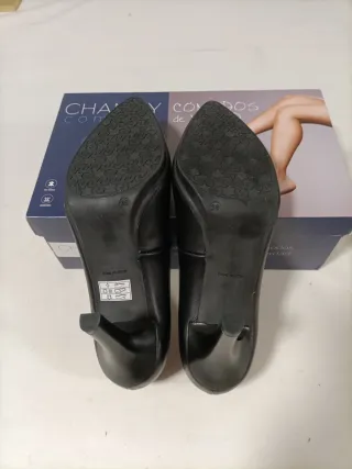 Zapatos de tacón negros Chamby
