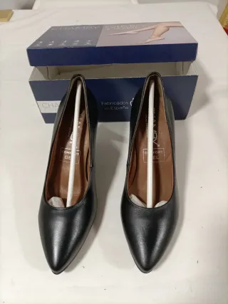 Zapatos de tacón negros Chamby