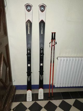 Esquís Dynastar y Bastones Kerma