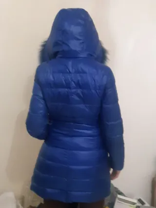 Piumino Janny donna blu