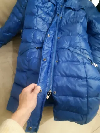 Piumino Janny donna blu