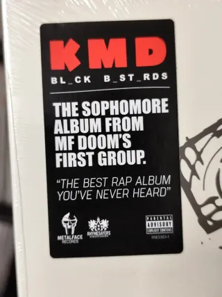 Vinilo Rap KMD - Black Bastards 2LP 1994