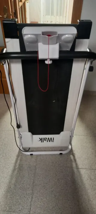 Cinta de correr blanca