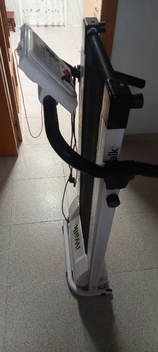 Cinta de correr blanca