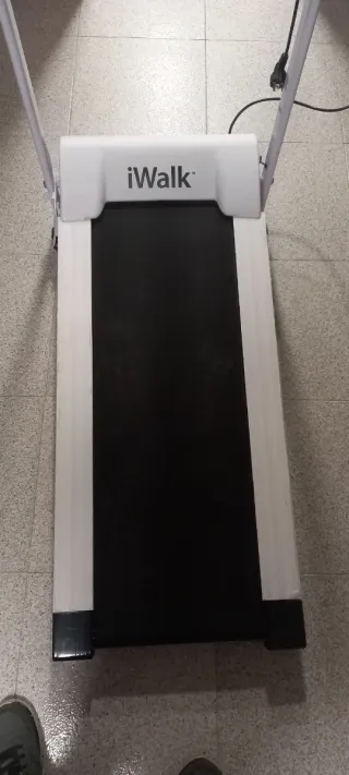 Cinta de correr blanca