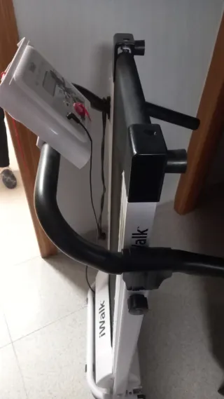 Cinta de correr blanca