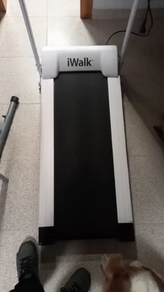 Cinta de correr blanca