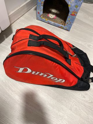 Bolsa de pádel Dunlop roja