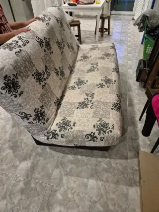 Sofá Cama Tela con canape