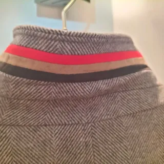 Abrigo El Ganso espiga marrón