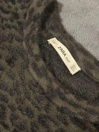 Jersey Zara estampado leopardo