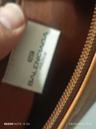 Borsa Balenciaga Beige e Marrone