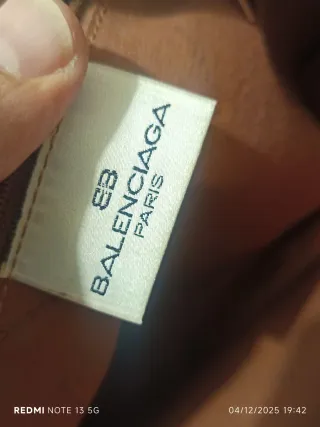 Borsa Balenciaga Beige e Marrone