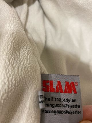 Cazadora Slam Beige, muy abrigada,