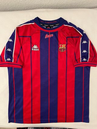 Camiseta FC Barcelona 1997/1998 Kappa