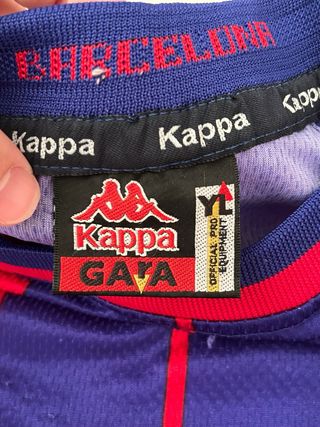 Camiseta FC Barcelona 1997/1998 Kappa