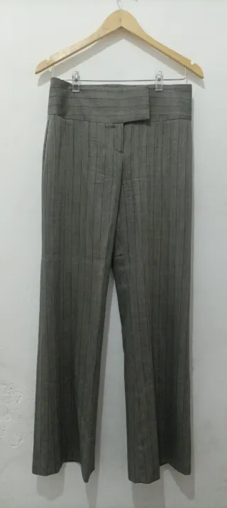 Traje Massimo Dutti Gris Chaqueta y Pantalón