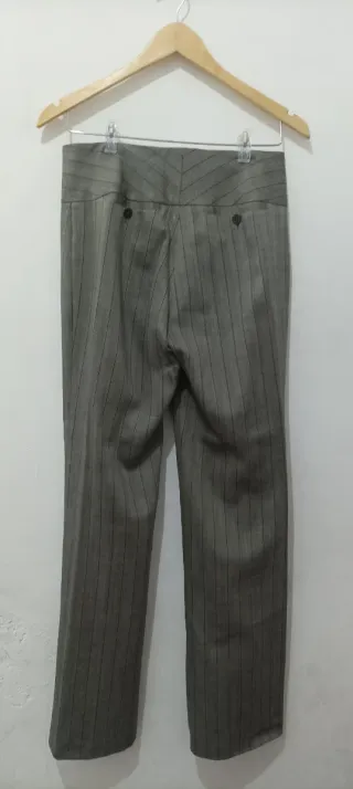 Traje Massimo Dutti Gris Chaqueta y Pantalón