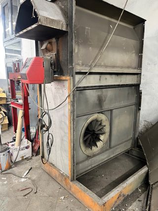 Caldera gasoil para cabina pintura/nave