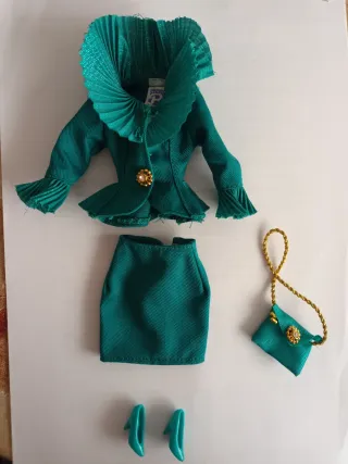 Traje Barbie Verde Esmeralda Original