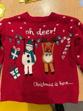 Jersey Navideño Niñ@ Talla 7-8 Años