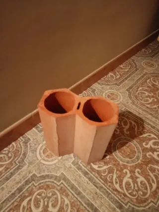 Ladrillos botelleros de terracota