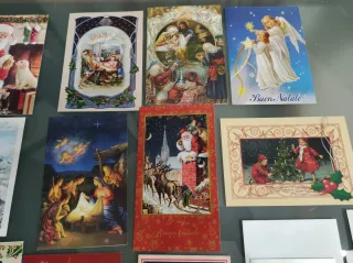 Lotto 24 Biglietti Augurali Natalizi