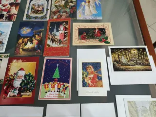 Lotto 24 Biglietti Augurali Natalizi