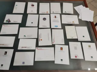 Lotto 24 Biglietti Augurali Natalizi