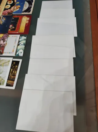 Lotto 24 Biglietti Augurali Natalizi